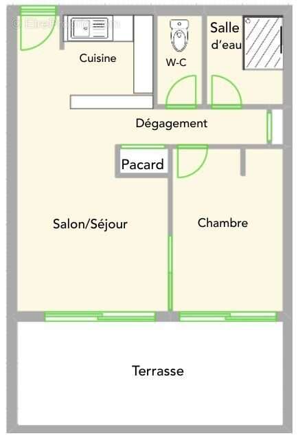 Appartement 30 m² à Le Grau-Du-Roi  - photo 16