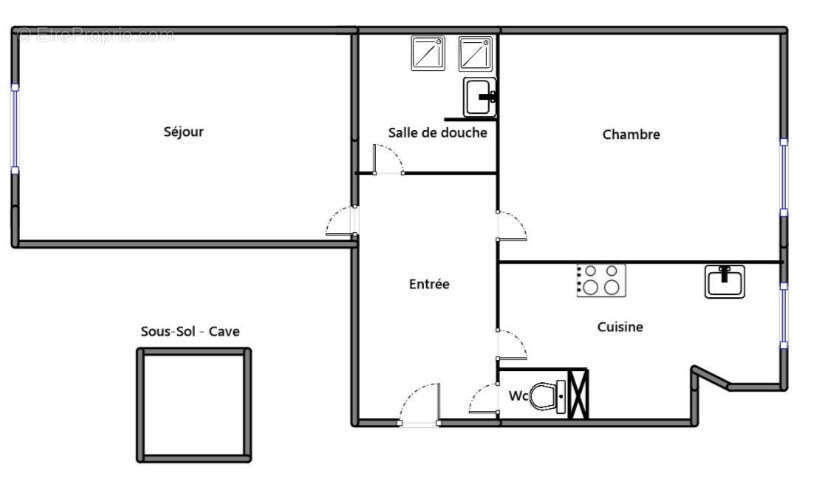 Appartement à LEVALLOIS-PERRET