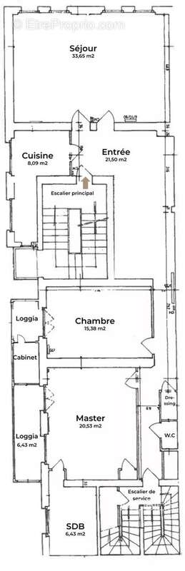 Appartement à PARIS-7E