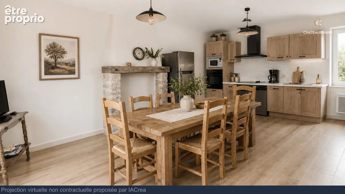 A VENDRE  Longère  en pierres  de 74 m² avec 2ème maison à rénover - CHERRUEIX (35120) - photo 5