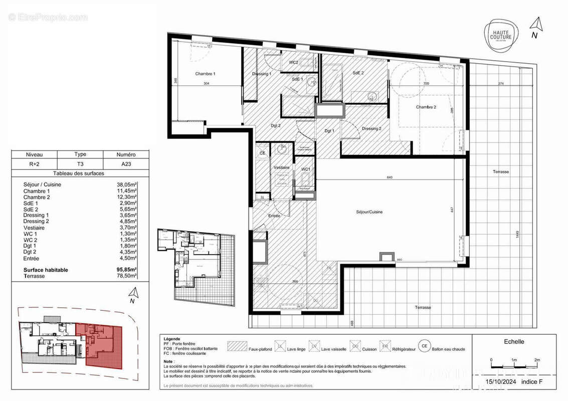 Appartement à CASTRIES