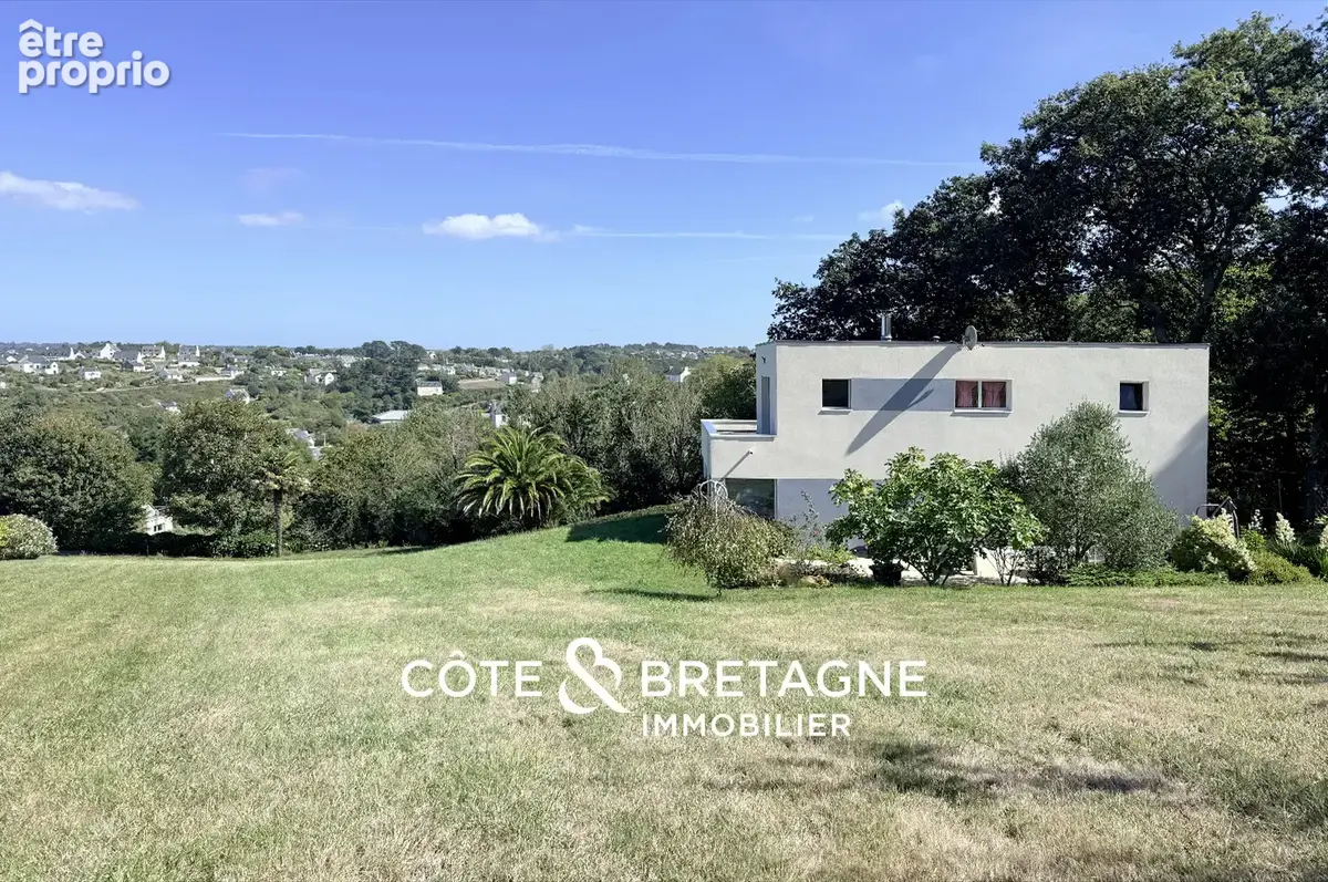 Trédrez-locquémeau   maison d’architecte lumineuse avec vue mer et grand terrain  réf : 2026168 - photo 5