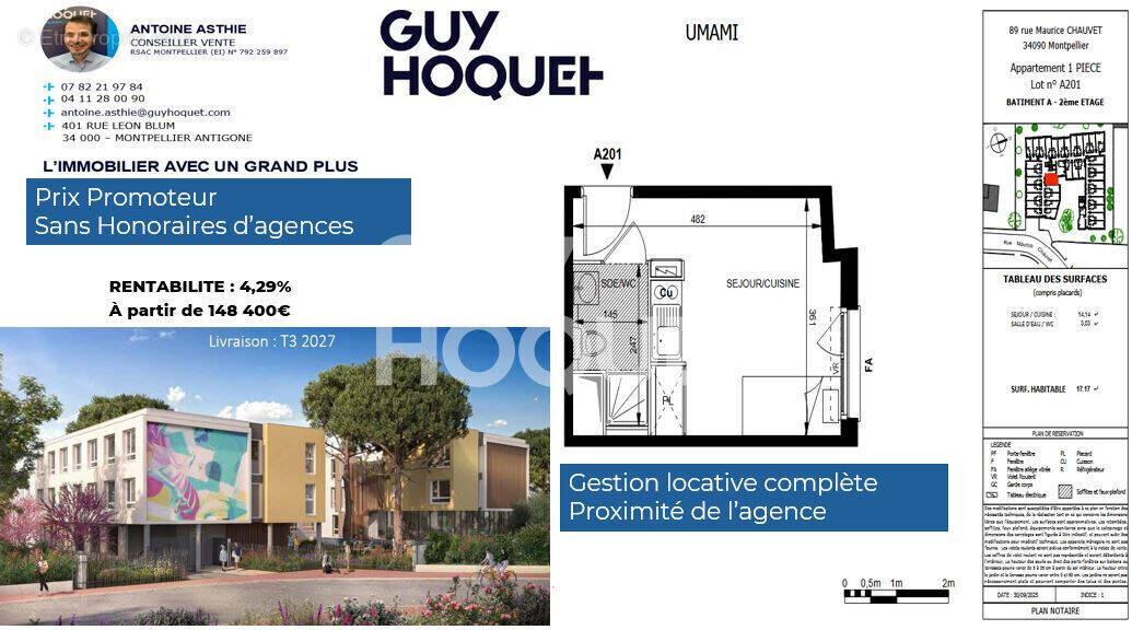 Appartement à MONTPELLIER