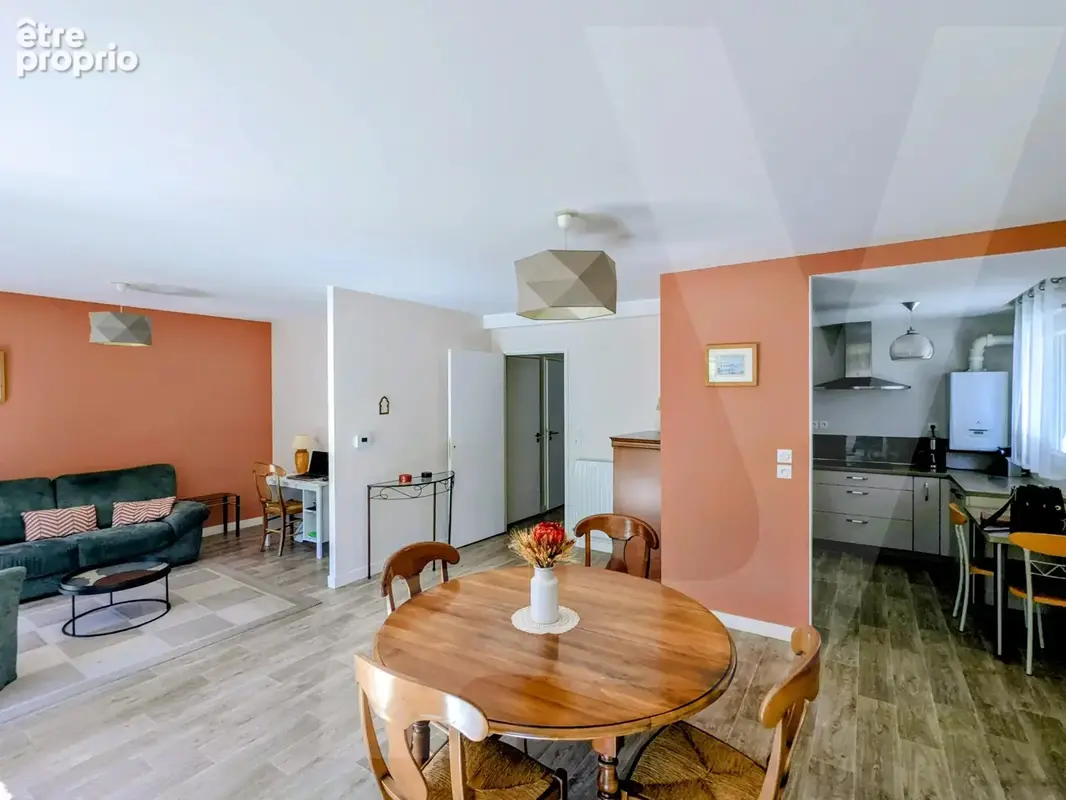 Orvault bourg – appartement t4 lumineux – pièce de vie 40 m² – terrasse 11 m² exposée sud – résidence 2016 – 2 stationnements - photo 2