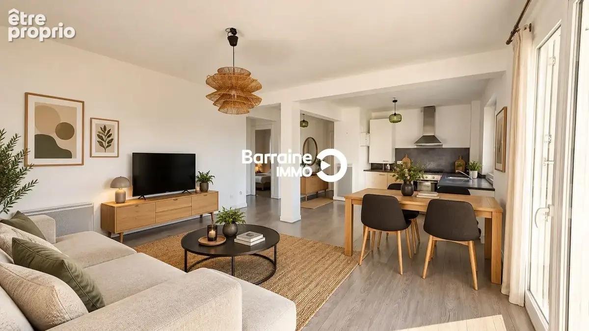 A vendre brest boulevard jean moulin appartement 3 pieces 67.88m² - photo 4