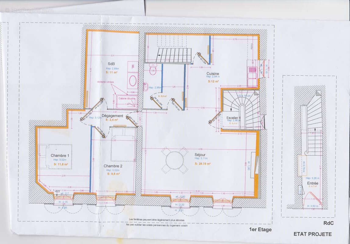 Hyper centre - duplex f4 - 95 m2 - photo 16