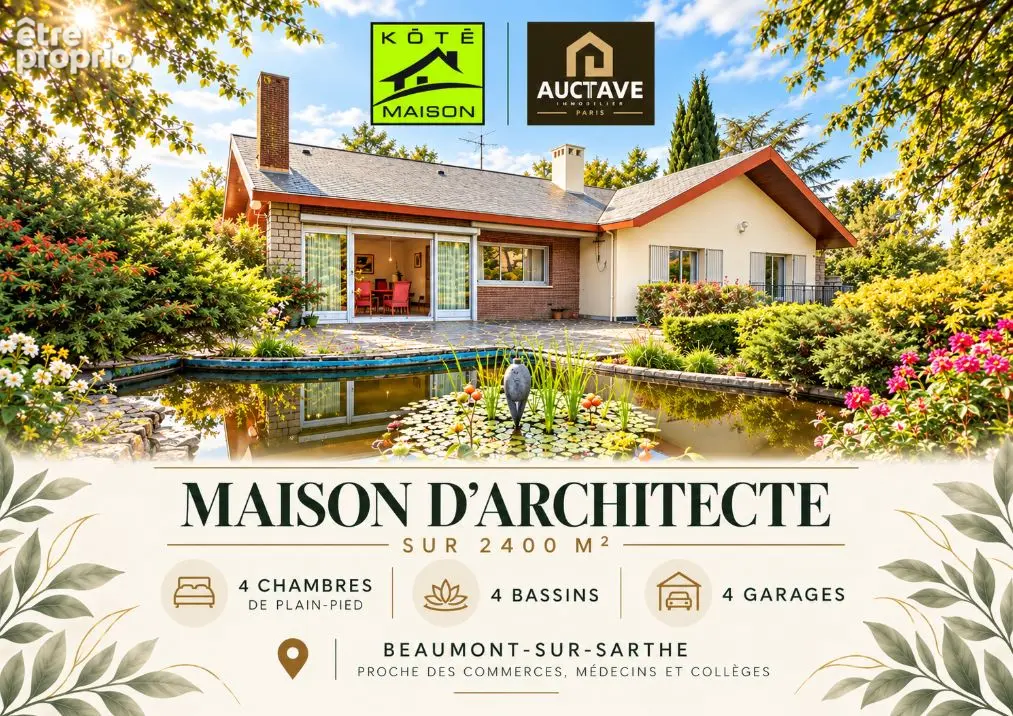 Maison à BEAUMONT-SUR-SARTHE