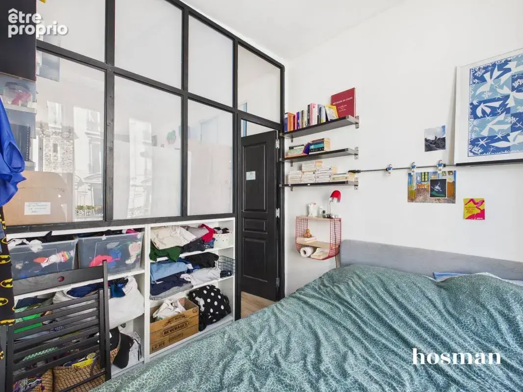 Coup de coeur! 2 pièces traversant & lumineux, 26m² - Rue Doudeauville, Paris 18 - photo 11
