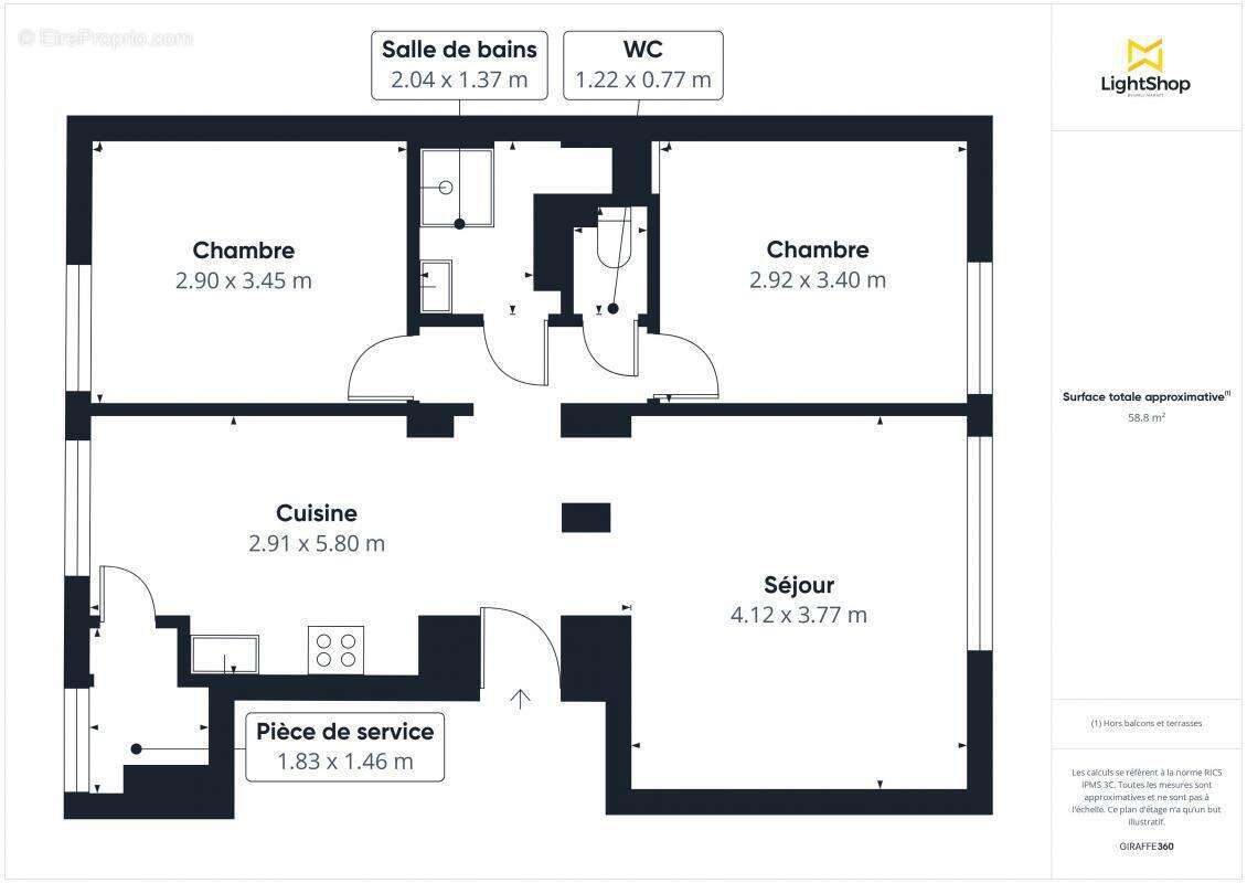 Appartement à NANTES
