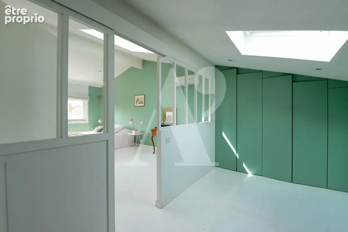 ARCHITECTURE CONTEMPORAINE- 2012 - Maison de ville avec terrasse et garage - photo 15