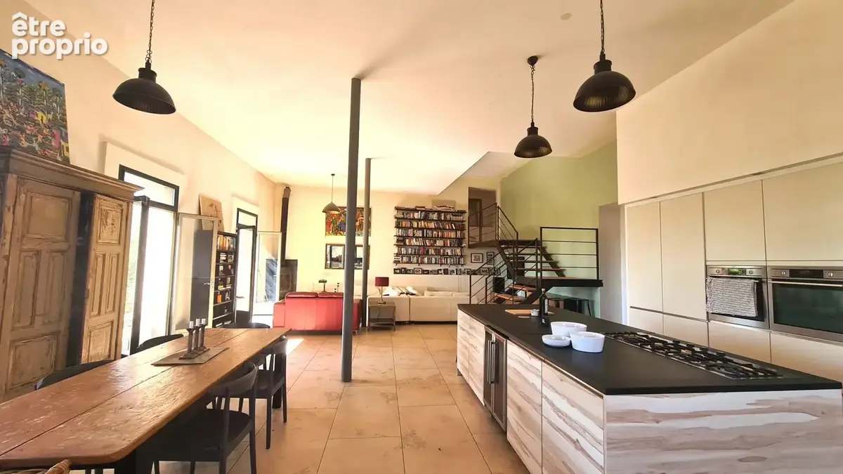 cuisine / salon / salle a manger