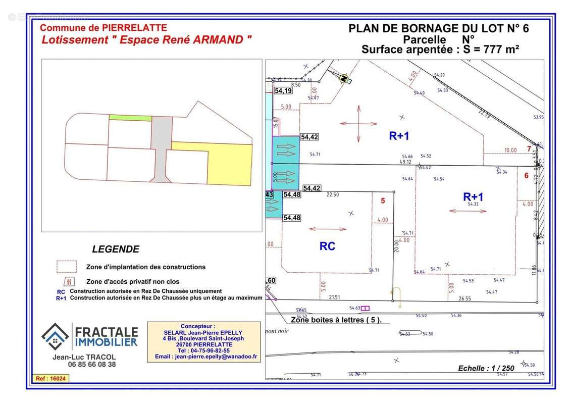 Terrain à PIERRELATTE