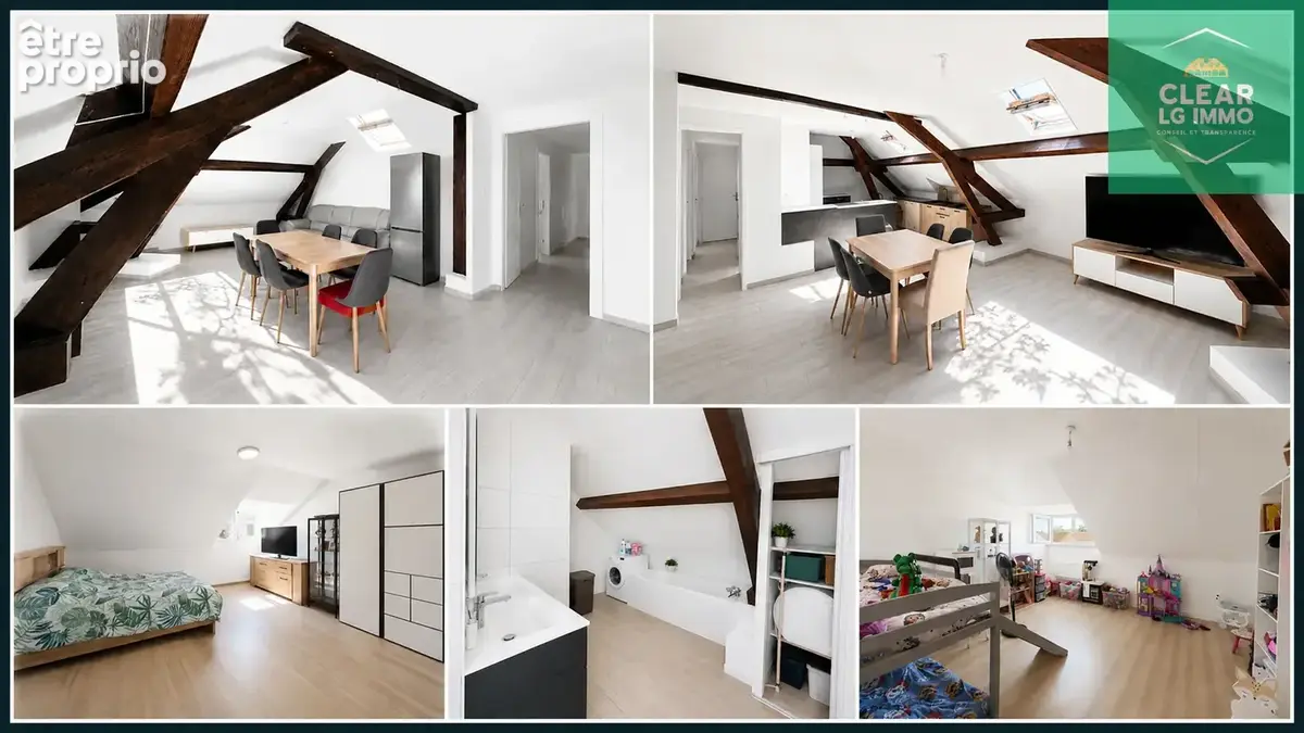 Appartement lumineux avec poutres apparentes - photo 3