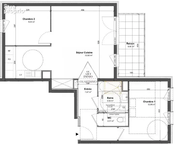 Appartement 3 pièces 69 m² à vendre à Strasbourg (67100) - photo 8