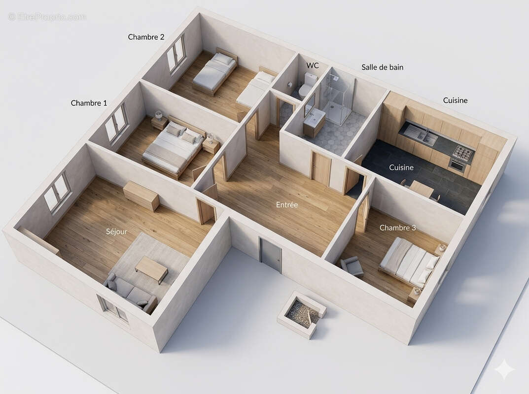 Appartement à MONTREUIL