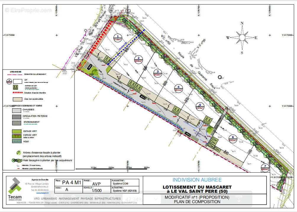 Terrain à LE VAL-SAINT-PERE
