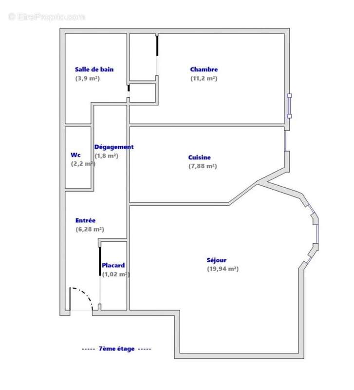 Appartement à PARIS-15E