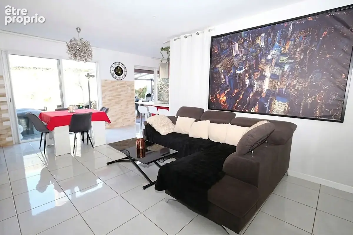 Appartement Montagny 4 pièce(s) 91.66 m2 - jardin 100 m² env. - 3 places de stationnement - photo 3
