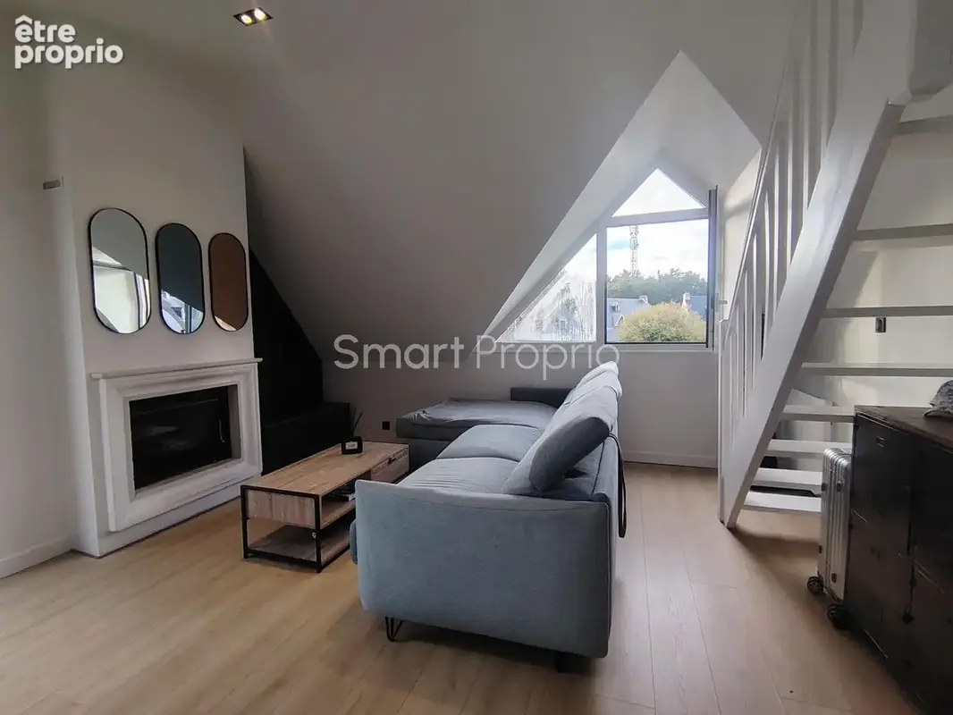 Nouveauté, en Exclusivité! SAINT-ANDRÉ-DES-EAUX   Appartement T3 de 40m2 en duplex avec terrasse, cheminée et - photo 1