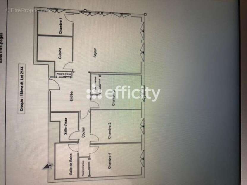 Appartement à PARIS-19E