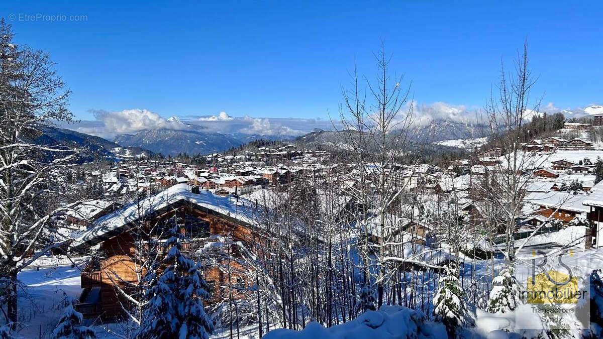 Terrasse ouest vue montagnes - Appartement à ARACHES-LA-FRASSE