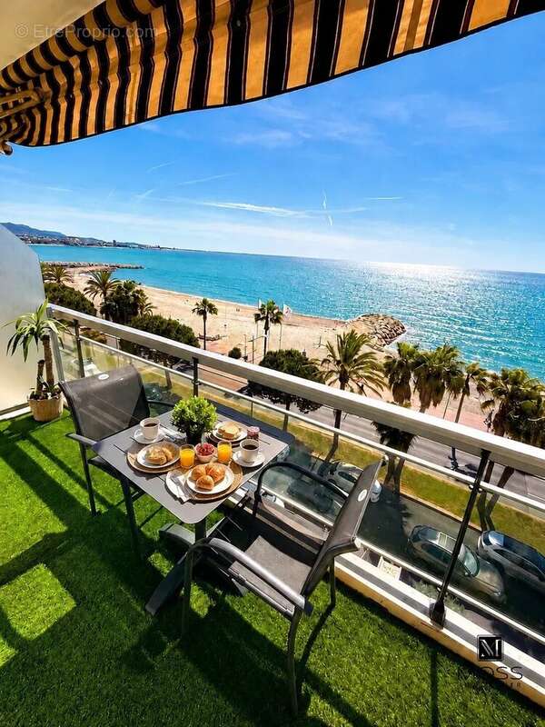 Studio vue mer panoramique - Cagnes-sur-Mer, front de mer - photo 3