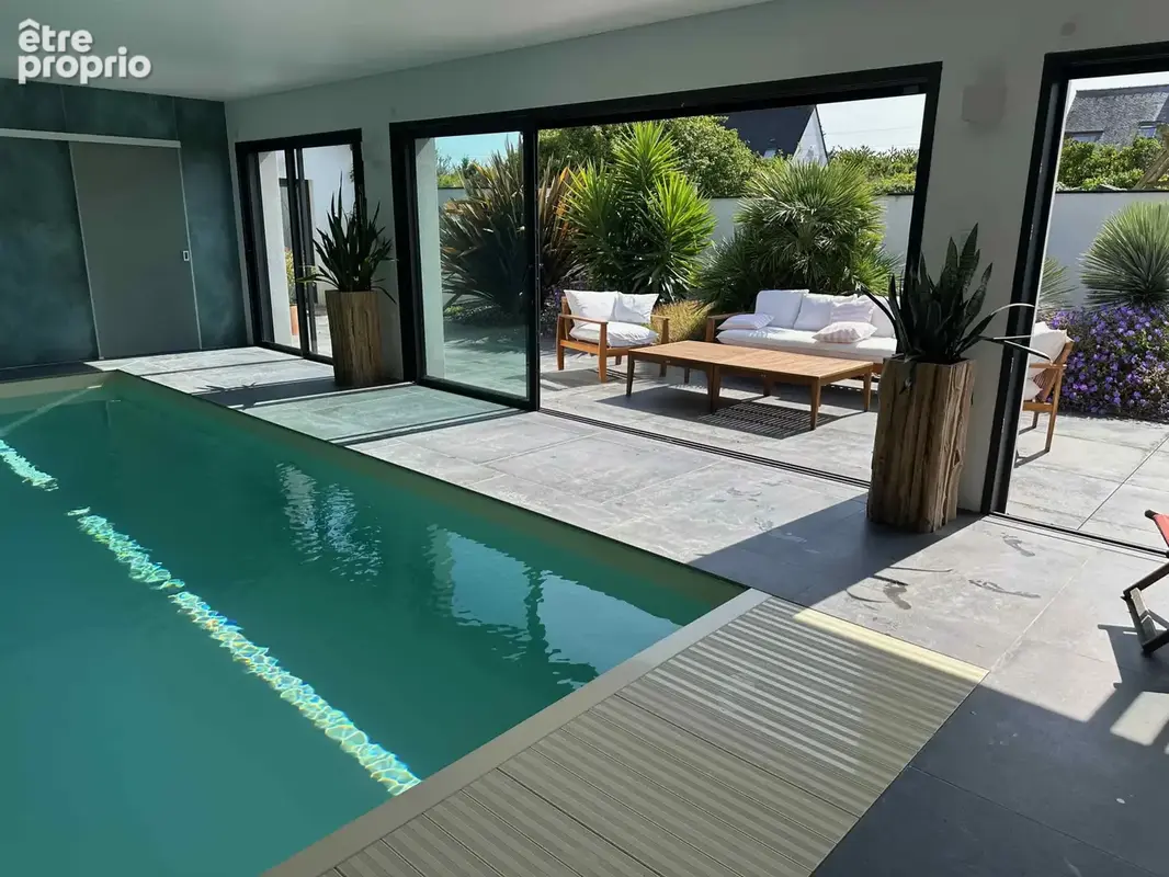 Saint cast le guildo quartier de la fresnaye maison recente avec piscine interieure - photo 2
