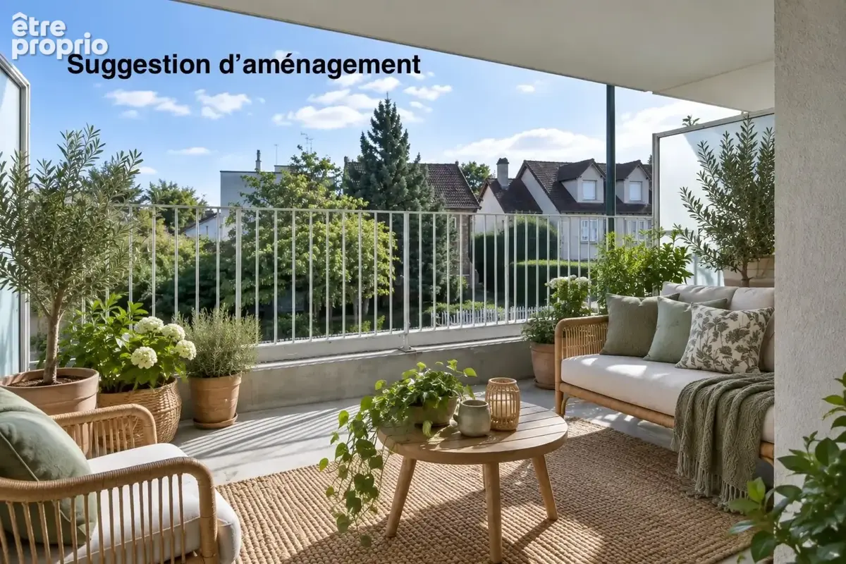 Appartement à vendre 3 pièces PALAISEAU (91), 2 chambres, terrasse, RER à 7 min - photo 2