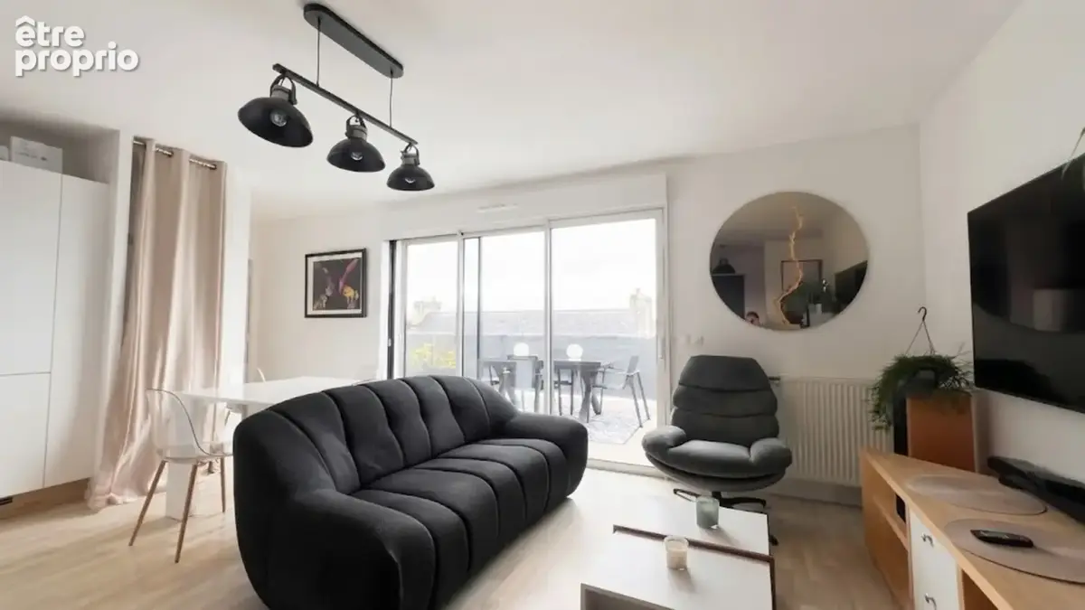 Dpt Finistère (29), à vendre QUIMPER Kerfeunteun appartement T3 situé au dernier étage de 59 m² habitable - Terrasse - Parking p - photo 5