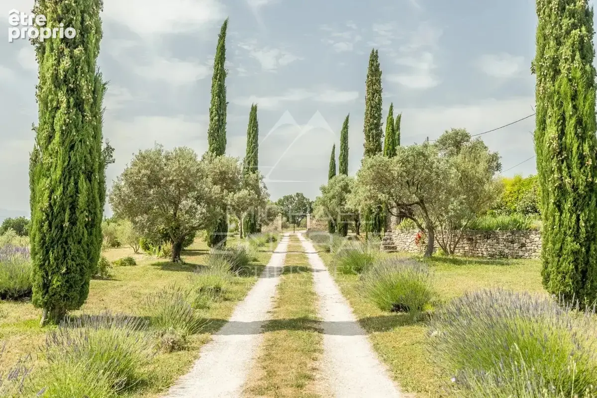 Saint-Saturnin d'Apt – Propriété de charme avec vues panoramiques, chambres d'hôtes et gîtes à 10 mn à pied du village. - photo 15