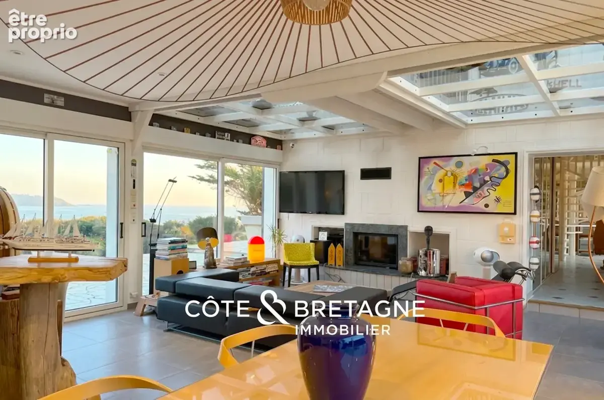 Maison vue mer en bretagne sur la baie de saint-brieuc  réf : 202508 - photo 6