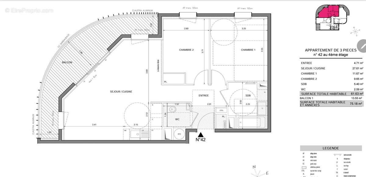 Appartement à NICE