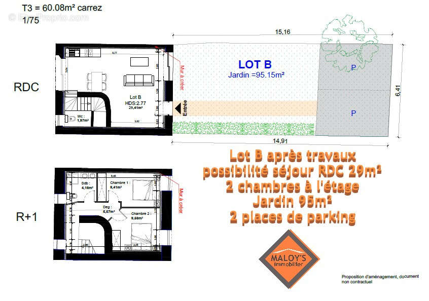 Appartement à CHATILLON