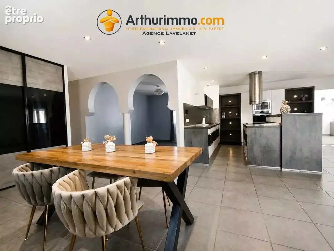 Maison contemporaine de plain-pied 131m²- garage 35m² - photo 3