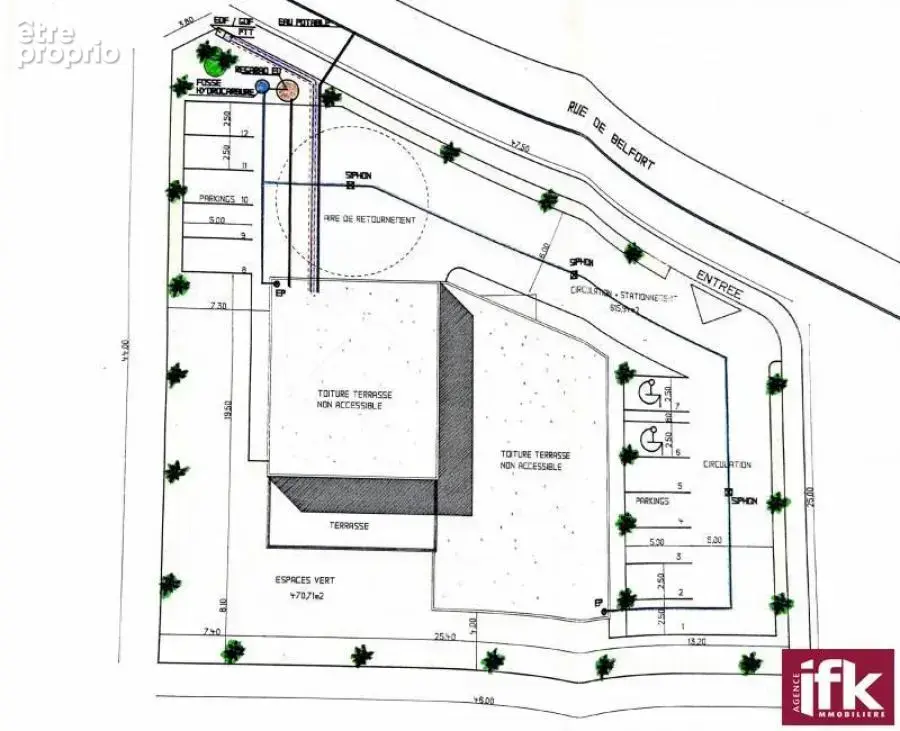 ENSEMBLE IMMOBILIER de 609 m² : Local commercial + Appartement - photo 6