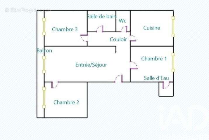 Photo 2 - Appartement à AUBERVILLIERS