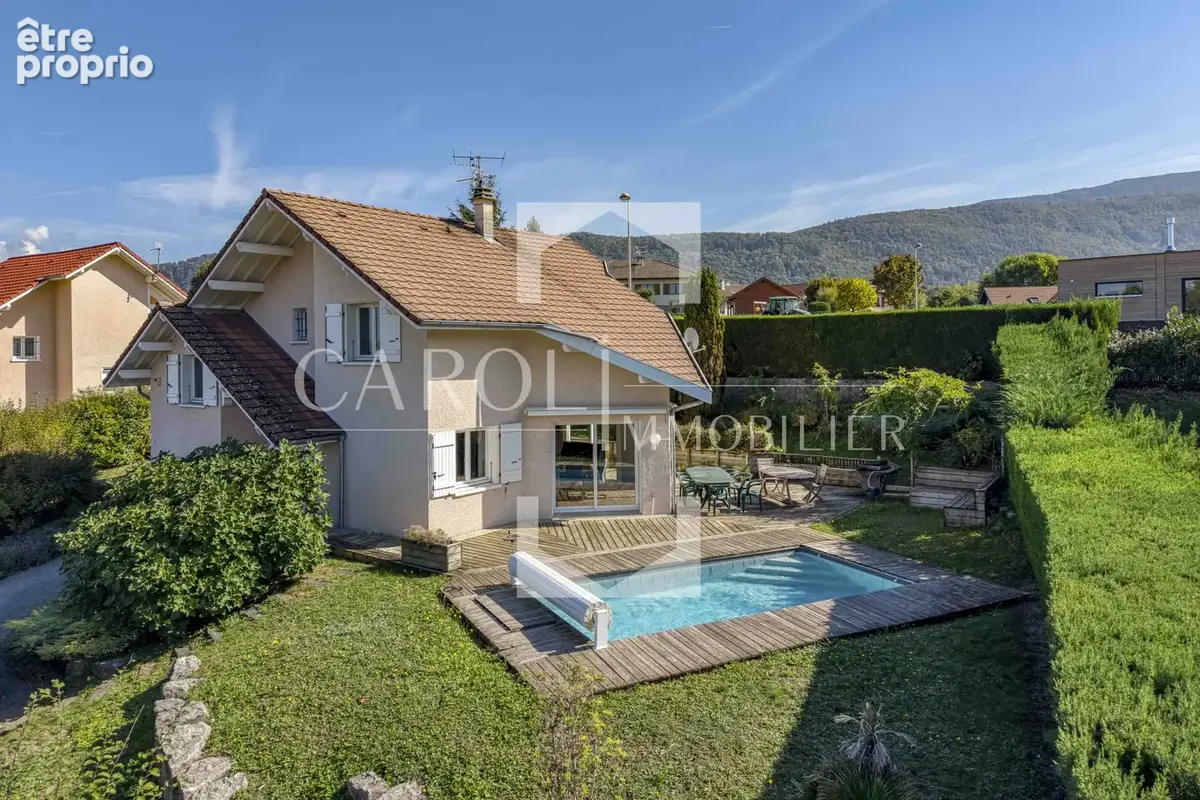 Maison - jardin avec piscine - 74600 Vieugy - photo 9