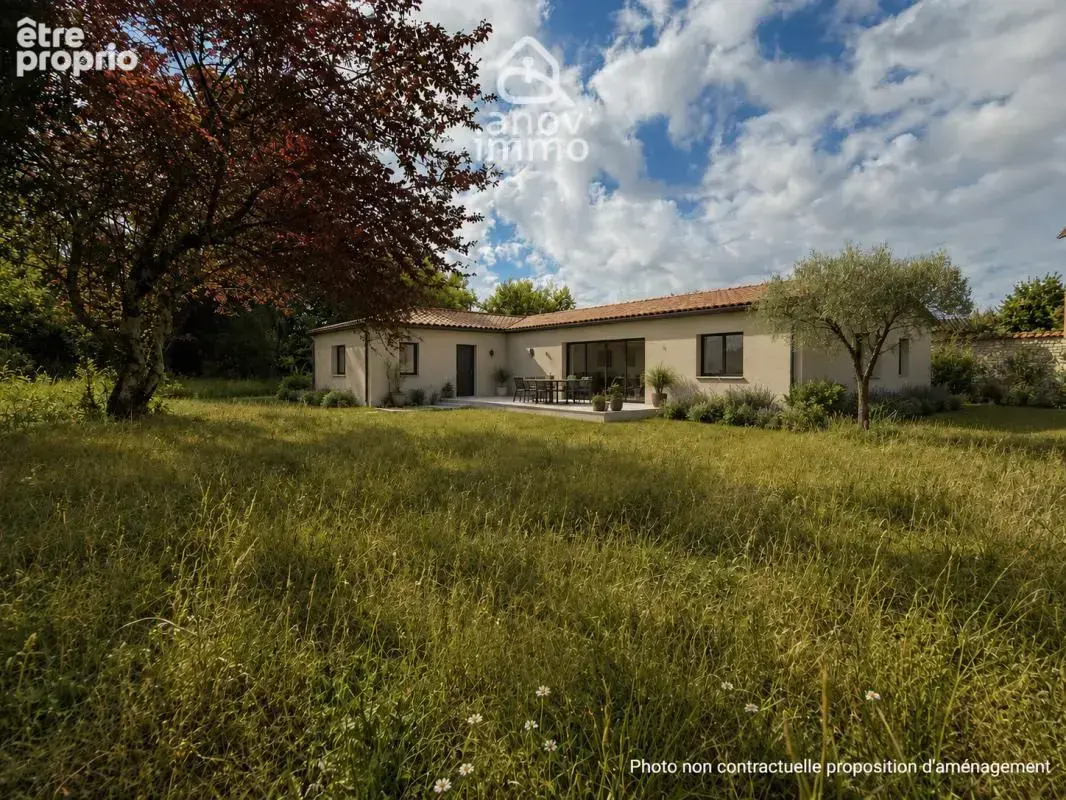 Champniers (16430)   terrain constructible de 1100 m2 sur pa - photo 2
