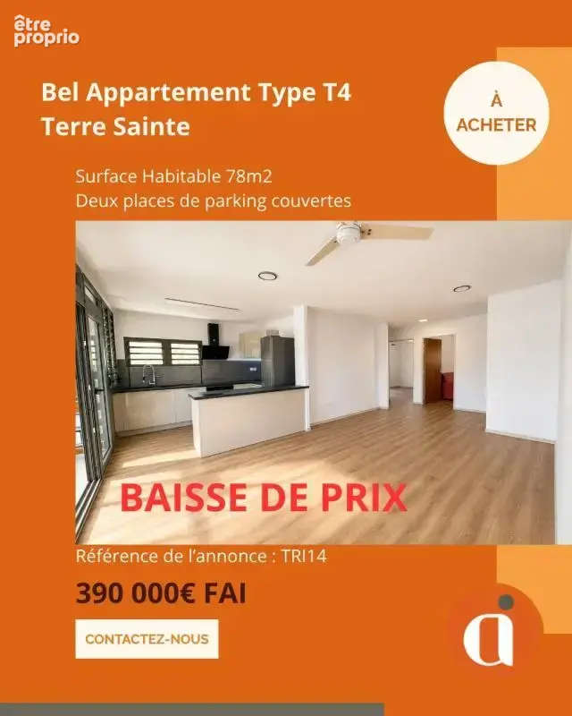 Appartement à SAINT-PIERRE