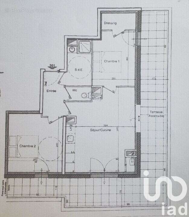 Appartement 56 m² à Nantes  - photo 6