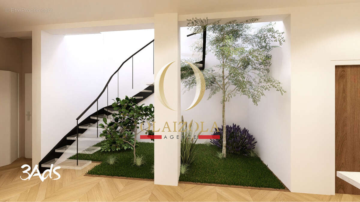 BIARRITZ - Projet de Rénovation totale  - Maison de ville années 50 avec garage - photo 6
