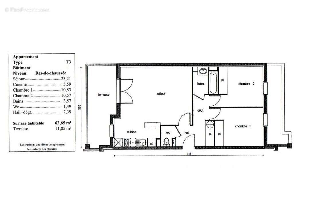 Appartement à POITIERS