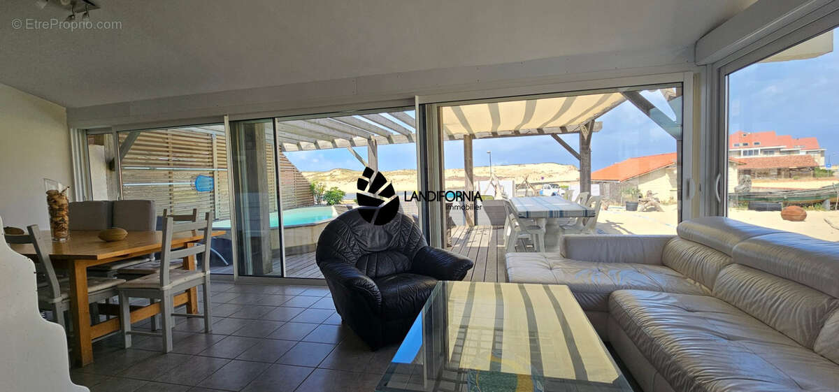 Vieux-Boucau-les-Bains   Villa rénovée avec piscine, vue dégagée et emplacement exceptionnel proche océan - photo 7