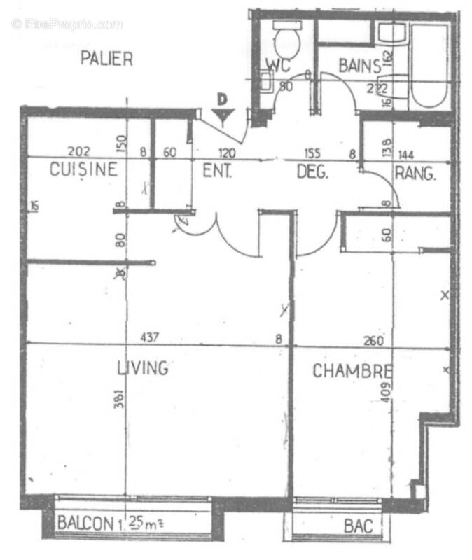 Appartement à PARIS-14E