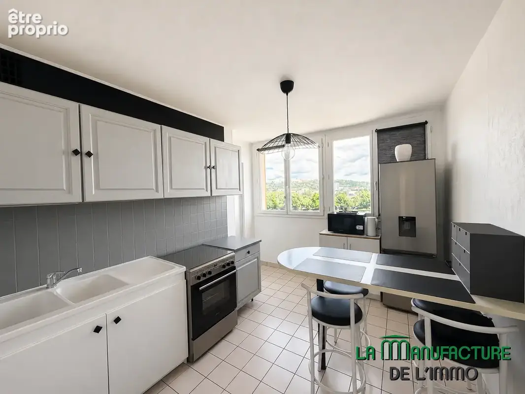 Appartement t4 78m2  deux chambres balcon - photo 12