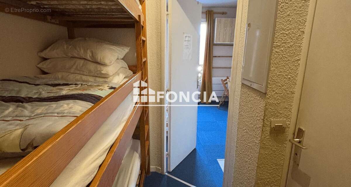 La foux d'allos, ski aux pieds studio plein sud offrant 5 couchages, balcon casier et parking - photo 6
