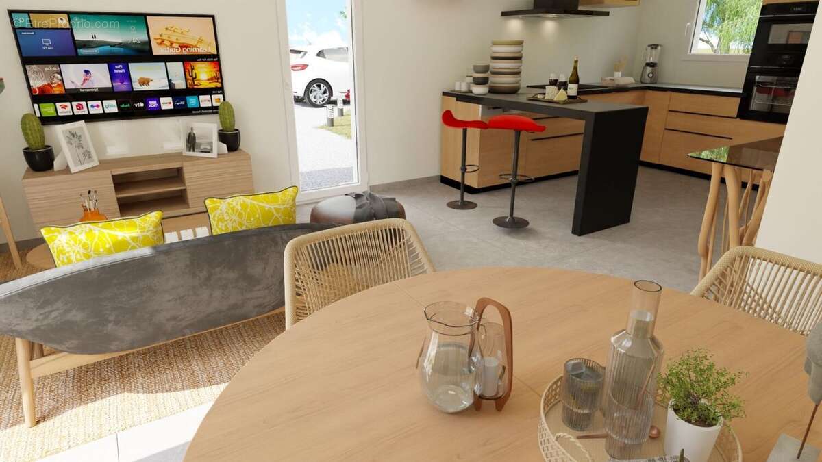 Projet de construction d'une maison  m² avec terrain à FLEAC (16) - photo 2