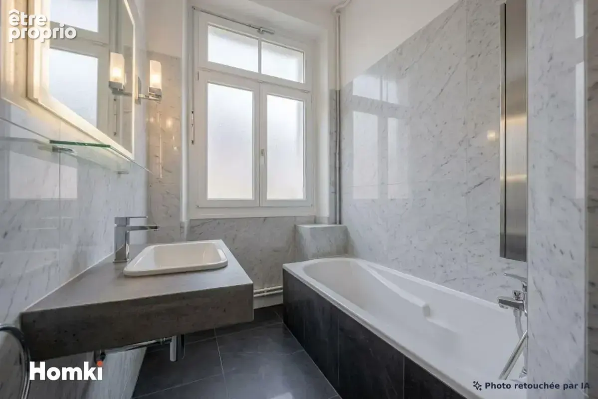 Chambéry – T3 de caractère avec balcon, vue dégagée, cave et grenier, centre ville, quartier Carré Curial - photo 6