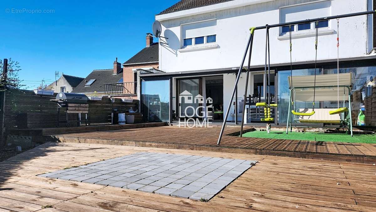 Façade arrière - Maison à HENIN-BEAUMONT