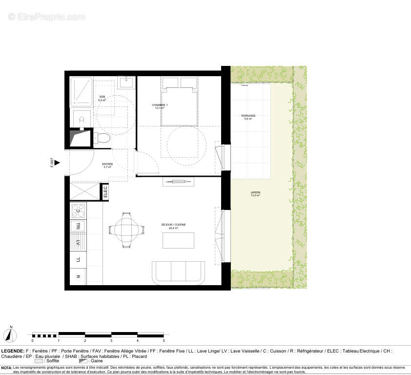 Appartement à OUISTREHAM